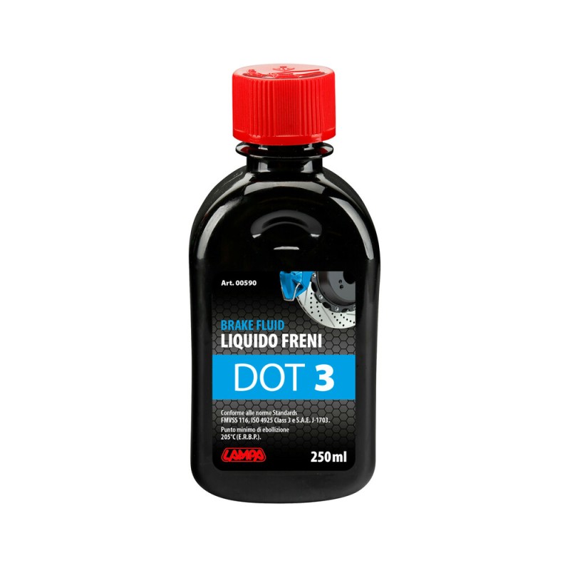 ΥΓΡΟ ΦΡΕΝΩΝ DOT 3 - FMVSS 116 / ISO 4925 CLASS 3 / SAE J-1703 250ml LAMPA - 1 ΤΕΜ. - Lampa - L0059.0 ΥΓΡΟ ΦΡΕΝΩΝ DOT 3 - FMVSS 116 / ISO 4925 CLASS 3 / SAE J-1703 250ml LAMPA - 1 ΤΕΜ. - Lampa - L0059.0