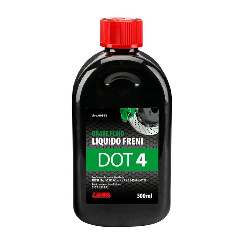 ΥΓΡΟ ΦΡΕΝΩΝ DOT 4 - FMVSS 116 / ISO 4925 CLASS 4 / SAE J-1703 & J-1704 500ml LAMPA - 1 ΤΕΜ. - Lampa - L0059.3 ΥΓΡΟ ΦΡΕΝΩΝ DOT 4 - FMVSS 116 / ISO 4925 CLASS 4 / SAE J-1703 & J-1704 500ml LAMPA - 1 ΤΕΜ. - Lampa - L0059.3