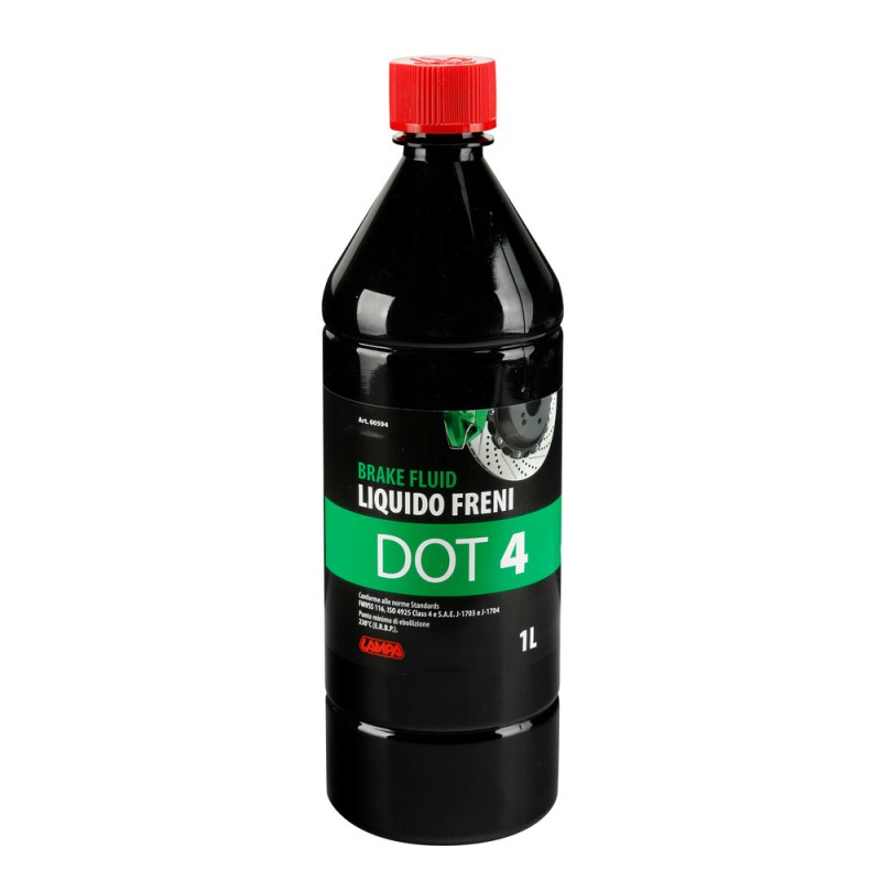 ΥΓΡΟ ΦΡΕΝΩΝ DOT 4 - FMVSS 116 / ISO 4925 CLASS 4 / SAE J-1703 & J-1704  1000ml LAMPA  - 1 ΤΕΜ. - Lampa - L0059.4