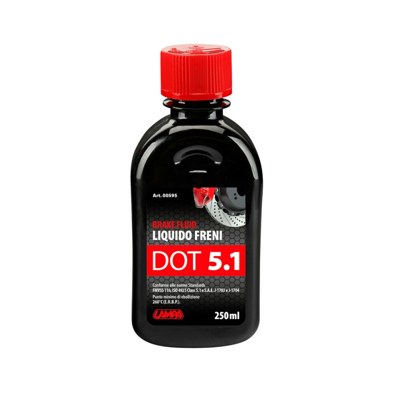 ΥΓΡΟ ΦΡΕΝΩΝ DOT 5.1 - FMVSS 116 / ISO 4925 CLASS 5.1 / SAE J-1704 250ml LAMPA - 1 ΤΕΜ. - Lampa - L0059.5 ΥΓΡΟ ΦΡΕΝΩΝ DOT 5.1 - FMVSS 116 / ISO 4925 CLASS 5.1 / SAE J-1704 250ml LAMPA - 1 ΤΕΜ. - Lampa - L0059.5