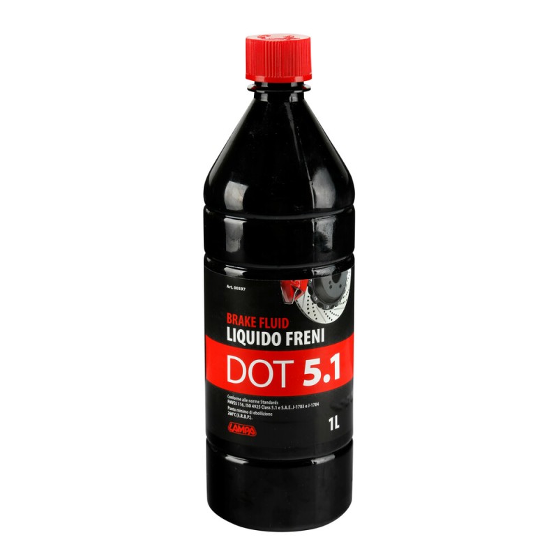 ΥΓΡΟ ΦΡΕΝΩΝ DOT 5.1 - FMVSS 116 / ISO 4925 CLASS 5.1 / SAE J-1704 1000ml LAMPA - 1 ΤΕΜ. - Lampa - L0059.7 ΥΓΡΟ ΦΡΕΝΩΝ DOT 5.1 - FMVSS 116 / ISO 4925 CLASS 5.1 / SAE J-1704 1000ml LAMPA - 1 ΤΕΜ. - Lampa - L0059.7