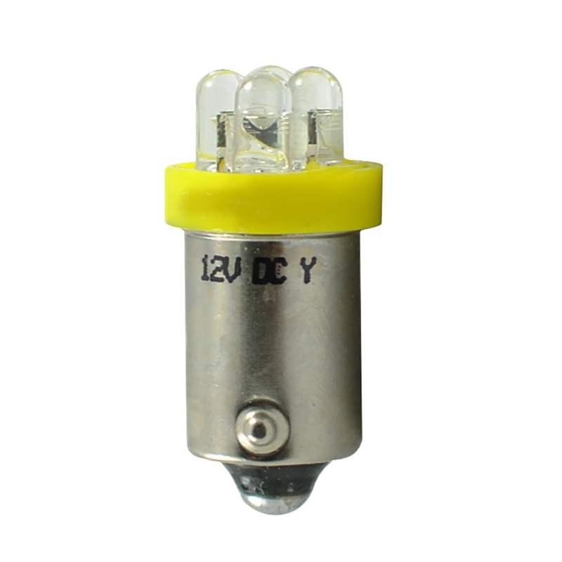 T4W 12V 0,96W BA9s (ΜΙΝΙΟΝ) LED 4xLED 3mm ΚΙΤΡΙΝΟ 1ΤΕΜ. M-TECH - M-Tech - L013Y/MT T4W 12V 0,96W BA9s (ΜΙΝΙΟΝ) LED 4xLED 3mm ΚΙΤΡΙΝΟ 1ΤΕΜ. M-TECH - M-Tech - L013Y/MT