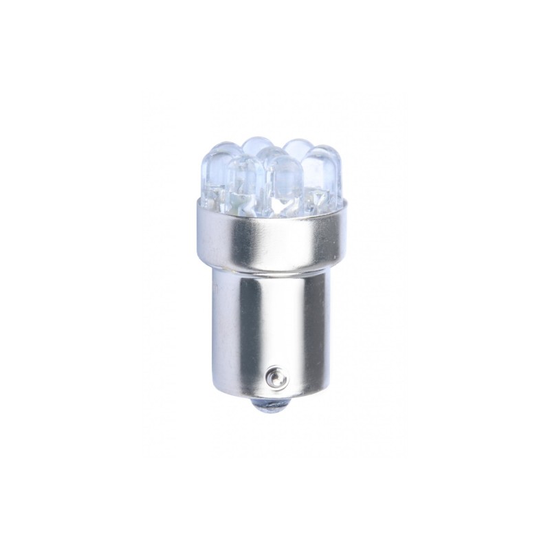 R10W 12V BA15s LED 9xFlux 5mm ΜΟΝΟΠΟΛΙΚΟ ΚΟΚΚΙΝΟ M-TECH - 1 τεμ. - M-Tech - L033R/MT R10W 12V BA15s LED 9xFlux 5mm ΜΟΝΟΠΟΛΙΚΟ ΚΟΚΚΙΝΟ M-TECH - 1 τεμ. - M-Tech - L033R/MT