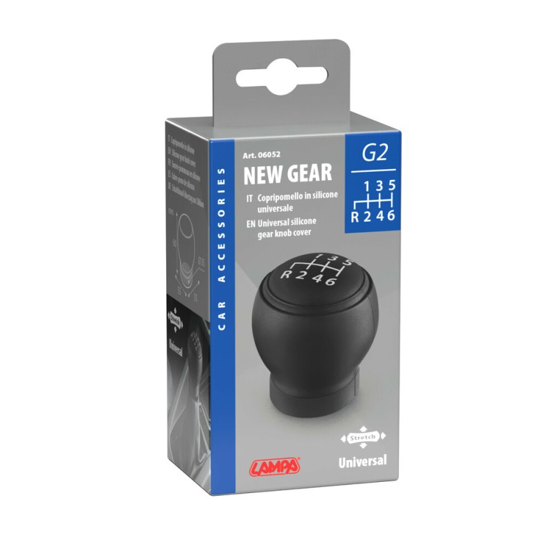 ΚΑΛΥΜΜΑ ΓΙΑ ΠΟΜΟΛΟ ΤΑΧΥΤΗΤΩΝ NEW GEAR G2 ΣΙΛΙΚΟΝΗΣ UNIVERSAL ΜΑΥΡΟ ΜΕ 6 ΤΑΧΥΤΗΤΕΣ LAMPA - 1 ΤΕΜ. - Lampa - L0605.2