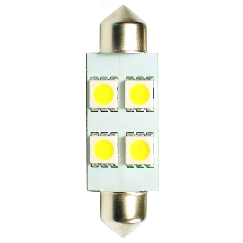 ΛΑΜΠΑΚΙΑ ΠΛΑΦΟΝΙΕΡΑΣ C5W/C10W 12V 1,36W SV8,5 36mm LED 4xSMD5050 ΛΕΥΚΟ 1ΤΕΜ. M-TECH - M-Tech - L072W/MT ΛΑΜΠΑΚΙΑ ΠΛΑΦΟΝΙΕΡΑΣ C5W/C10W 12V 1,36W SV8,5 36mm LED 4xSMD5050 ΛΕΥΚΟ 1ΤΕΜ. M-TECH - M-Tech - L072W/MT