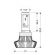 H11 10-30V 6.500K 4.000lm 25W PGJ19-2 HALO LED 8LED ZES CHIPS 1ΤΕΜ. - Lampa - L5784.3 H11 10-30V 6.500K 4.000lm 25W PGJ19-2 HALO LED 8LED ZES CHIPS 1ΤΕΜ. - Lampa - L5784.3