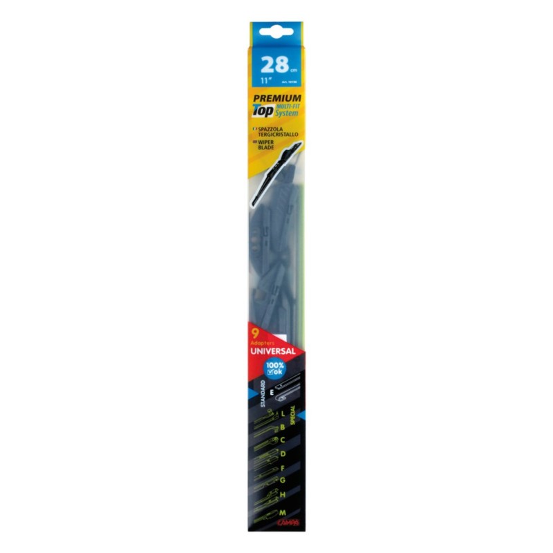 ΥΑΛΟΚΑΘΑΡΙΣΤΗΡΑΣ PREMIUM TOP 28 cm (11 INCH) ΜΕ 9 ΑΝΤΑΠΤΟΡΕΣ (1 ΤΕΜ.) - Lampa - L1919.6