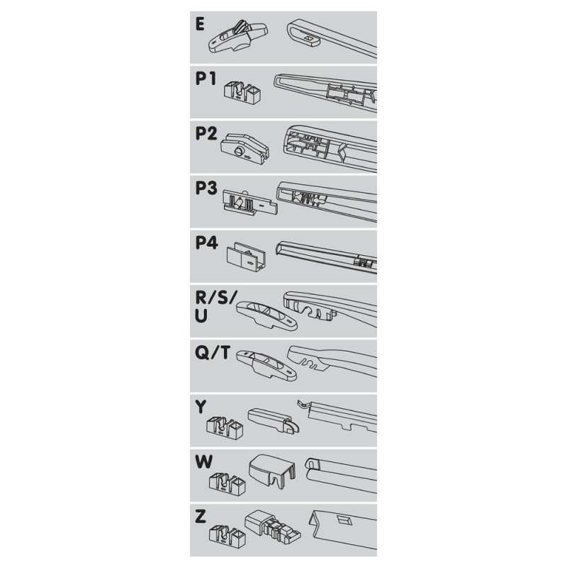 ΥΑΛΟΚΑΘΑΡΙΣΤΗΡΑΣ ΠΙΣΩ ONE FIT FLAT 45cm (18") 1ΤΕΜ. ΜΕ 10 ΑΝΤΑΠΤΟΡΕΣ (VW GROUP) - Lampa - L1927.9 ΥΑΛΟΚΑΘΑΡΙΣΤΗΡΑΣ ΠΙΣΩ ONE FIT FLAT 45cm (18") 1ΤΕΜ. ΜΕ 10 ΑΝΤΑΠΤΟΡΕΣ (VW GROUP) - Lampa - L1927.9