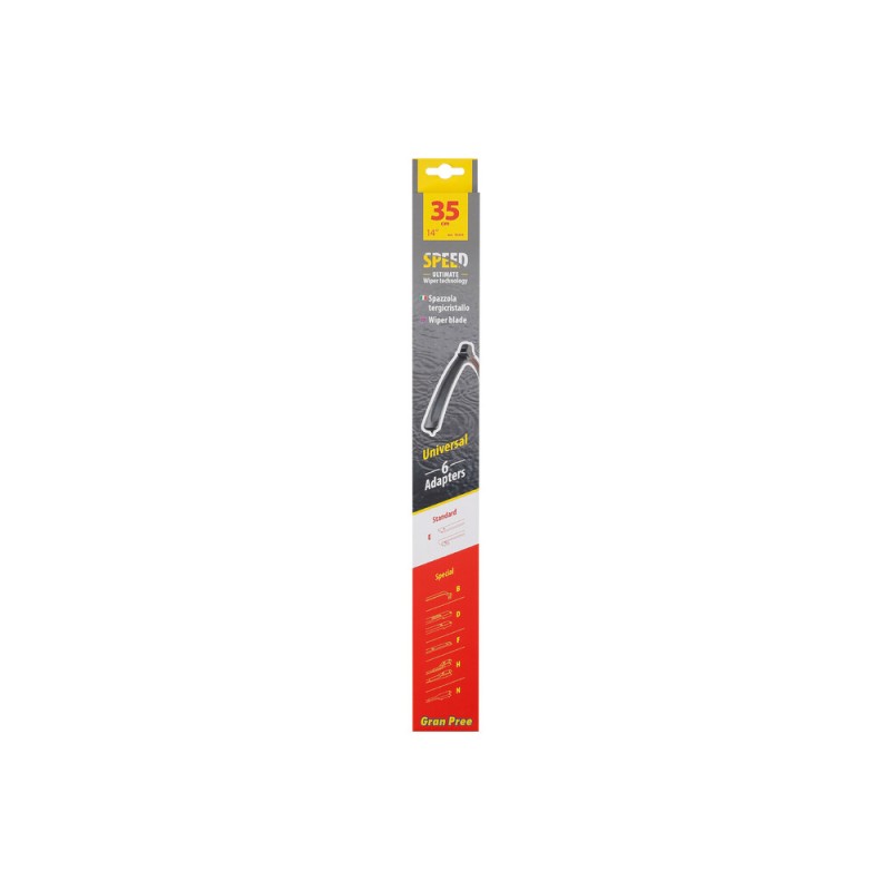 ΥΑΛΟΚΑΘΑΡΙΣΤΗΡΑΣ GRAN PREE SPEED MULTI-FIT ΜΕ 6 ΑΝΤΑΠΤΟΡΕΣ 35CM 14'' LAMPA - 1 TEM. - Lampa - L1933.1 ΥΑΛΟΚΑΘΑΡΙΣΤΗΡΑΣ GRAN PREE SPEED MULTI-FIT ΜΕ 6 ΑΝΤΑΠΤΟΡΕΣ 35CM 14'' LAMPA - 1 TEM. - Lampa - L1933.1