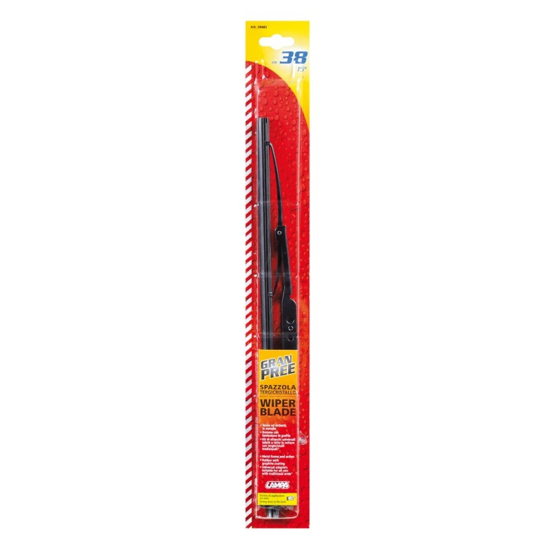 ΥΑΛΟΚΑΘΑΡΙΣΤΗΡΑΣ GRAN-PREE 38cm (15 INCH) 1ΤΕΜ. - Lampa - L1948.3 ΥΑΛΟΚΑΘΑΡΙΣΤΗΡΑΣ GRAN-PREE 38cm (15 INCH) 1ΤΕΜ. - Lampa - L1948.3