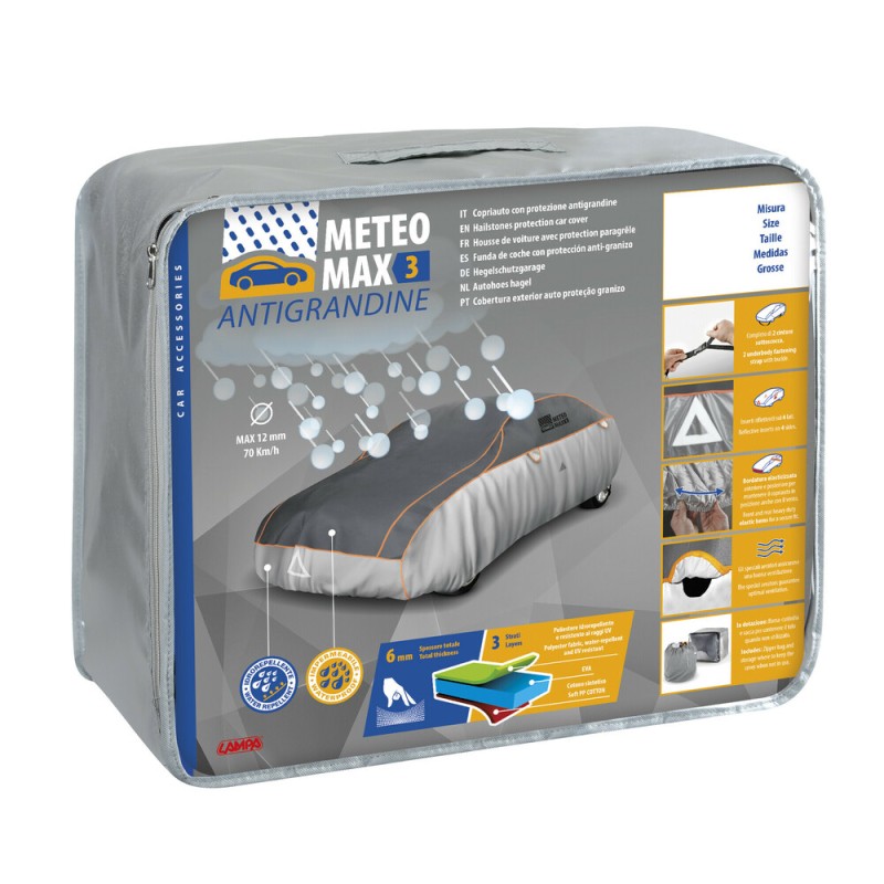 ΚΟΥΚΟΥΛΑ ΓΙΑ ΧΑΛΑΖΙ 12mm ΑΔΙΑΒΡΟΧΗ METEO-MAX3 AG-3 535x205x150cm LAMPA - 1 τεμ. - Lampa - L2055.2