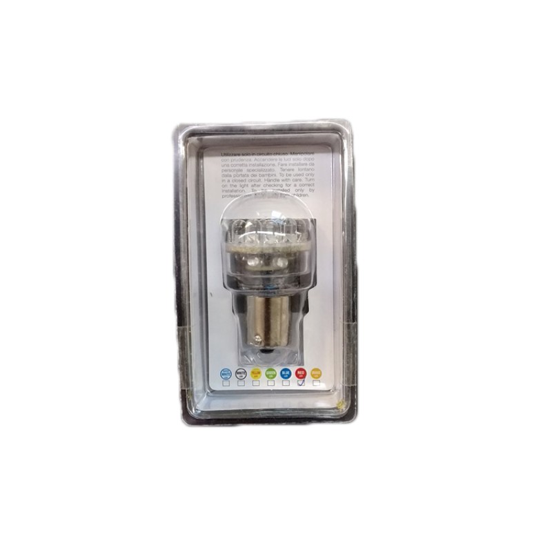 ΛΑΜΠΑΚΙ MONOΠΟΛΙΚΟ 24 LED 12V 360ο ΚΟΚΚΙΝΟ - Simoni Racing - SRL24/R ΛΑΜΠΑΚΙ MONOΠΟΛΙΚΟ 24 LED 12V 360ο ΚΟΚΚΙΝΟ - Simoni Racing - SRL24/R