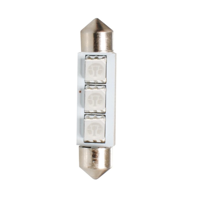 ΛΑΜΠΑΚΙΑ ΠΛΑΦΟΝΙΕΡΑΣ C5W 12V SV8.5 41mm 3xSMD5050 LED ΜΠΛΕ CAN-BUS M-TECH - 1 τεμ. - M-Tech - L307B/MT ΛΑΜΠΑΚΙΑ ΠΛΑΦΟΝΙΕΡΑΣ C5W 12V SV8.5 41mm 3xSMD5050 LED ΜΠΛΕ CAN-BUS M-TECH - 1 τεμ. - M-Tech - L307B/MT