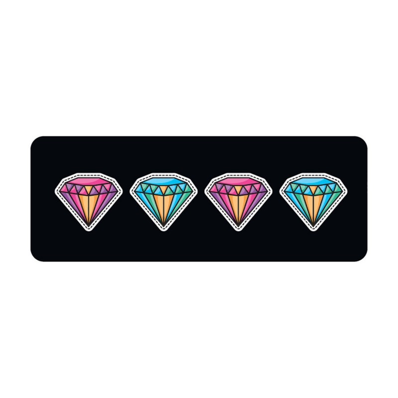 ΚΑΛΥΜΜΑ ΤΙΜΟΝΙΟΥ SKIN-COVER DIAMONT (ΔΙΑΜΑΝΤΙΑ) 35/37cm (S) ΜΑΥΡΟ ΕΛΑΣΤΙΚΟ ΠΟΛΥΕΣΤΕΡΙΚΟ 2mm ΠΑΧΟΣ - Lampa - L3291.9