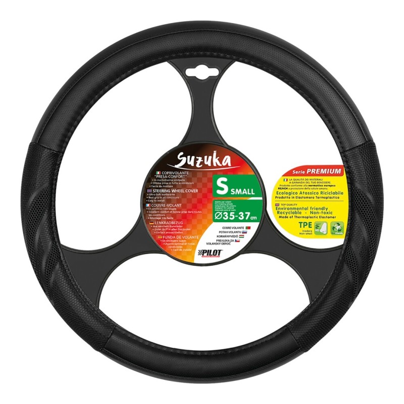 ΚΑΛΥΜΜΑ ΤΙΜΟΝΙΟΥ SUZUKA (S) 35/37cm ΔΕΡΜΑΤΙΝΗ ΜΑΥΡΟ ΑΟΣΜΟ ECO-FRIENDLY - Lampa - L3293.0 ΚΑΛΥΜΜΑ ΤΙΜΟΝΙΟΥ SUZUKA (S) 35/37cm ΔΕΡΜΑΤΙΝΗ ΜΑΥΡΟ ΑΟΣΜΟ ECO-FRIENDLY - Lampa - L3293.0