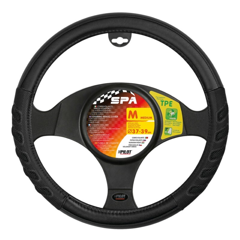 ΚΑΛΥΜΜΑ ΤΙΜΟΝΙΟΥ SPA (M) 37/39cm ΔΕΡΜΑΤΙΝΗ ΜΑΥΡΟ ΑΟΣΜΟ ECO-FRIENDLY - Lampa - L3293.7 ΚΑΛΥΜΜΑ ΤΙΜΟΝΙΟΥ SPA (M) 37/39cm ΔΕΡΜΑΤΙΝΗ ΜΑΥΡΟ ΑΟΣΜΟ ECO-FRIENDLY - Lampa - L3293.7