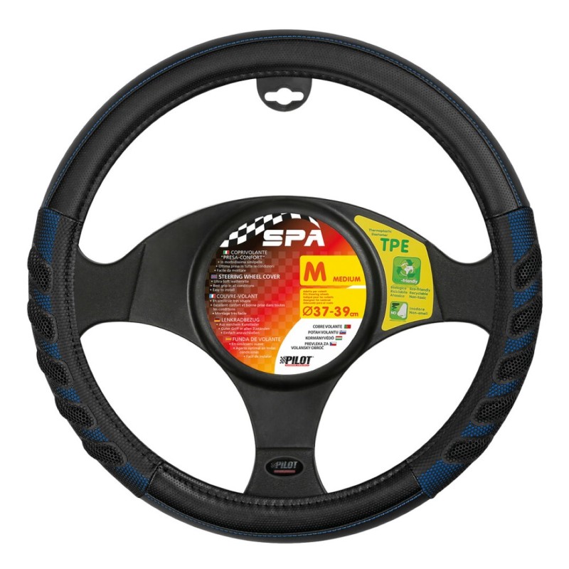 ΚΑΛΥΜΜΑ ΤΙΜΟΝΙΟΥ SPA (Μ) 37/39 cm ΔΕΡΜΑΤΙΝΗ ΜΑΥΡΟ/ΜΠΛΕ ΑΟΣΜΟ ECO-FRIENDLY - Lampa - L3294.0 ΚΑΛΥΜΜΑ ΤΙΜΟΝΙΟΥ SPA (Μ) 37/39 cm ΔΕΡΜΑΤΙΝΗ ΜΑΥΡΟ/ΜΠΛΕ ΑΟΣΜΟ ECO-FRIENDLY - Lampa - L3294.0