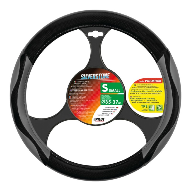ΚΑΛΥΜΜΑ ΤΙΜΟΝΙΟΥ SILVERSTONE (S) 35/37cm ΔΕΡΜΑΤΙΝΗ ΜΑΥΡΟ/ΓΚΡΙ ΑΟΣΜΟ ECO-FRIENDLY - Lampa - L3294.4 ΚΑΛΥΜΜΑ ΤΙΜΟΝΙΟΥ SILVERSTONE (S) 35/37cm ΔΕΡΜΑΤΙΝΗ ΜΑΥΡΟ/ΓΚΡΙ ΑΟΣΜΟ ECO-FRIENDLY - Lampa - L3294.4