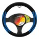 ΚΑΛΥΜΜΑ ΤΙΜΟΝΙΟΥ SILVERSTONE (M) 37/39 cm CARBON /ΜΑΥΡO-ΜΠΛΕ ΔΕΡΜΑΤΙΝΗ ΑΟΣΜΟ ECO-FRIENDLY - Lampa - L3294.7