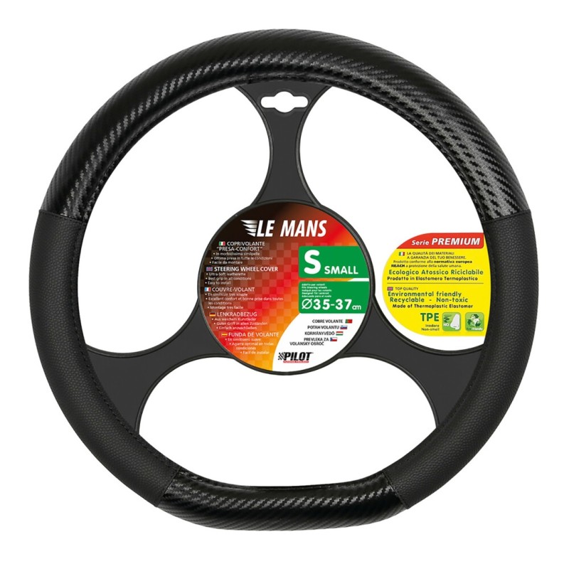 ΚΑΛΥΜΜΑ ΤΙΜΟΝΙΟΥ LE MANS (S) 35/37cm ΔΕΡΜΑΤΙΝΗ ΜΑΥΡΟ/CARBON ΑΟΣΜΟ ECO-FRIENDLY (ΚΟΦΤΟ ΤΙΜΟΝΙ) - Lampa - L3295.2 ΚΑΛΥΜΜΑ ΤΙΜΟΝΙΟΥ LE MANS (S) 35/37cm ΔΕΡΜΑΤΙΝΗ ΜΑΥΡΟ/CARBON ΑΟΣΜΟ ECO-FRIENDLY (ΚΟΦΤΟ ΤΙΜΟΝΙ) - Lampa - L3295.2