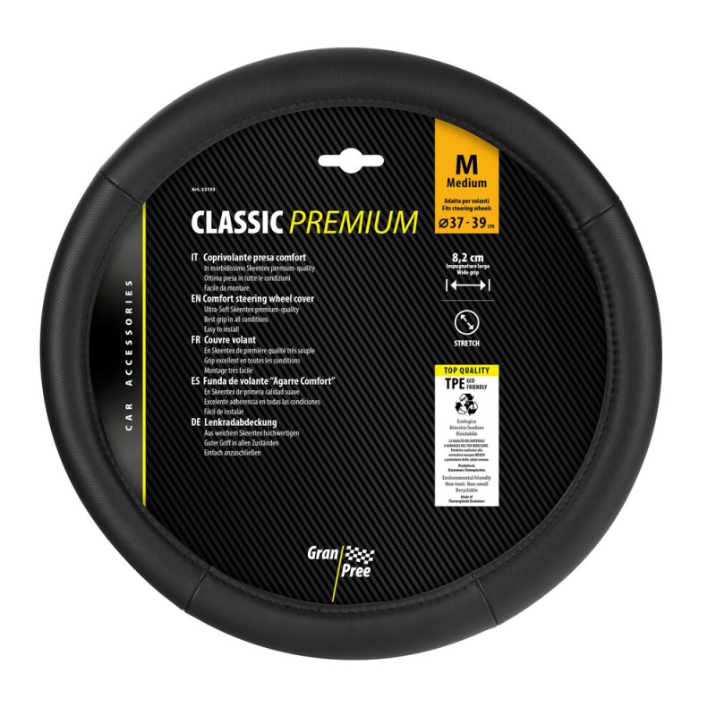 ΚΑΛΥΜΜΑ ΤΙΜΟΝΙΟΥ 37-39CM ΔΕΡΜΑ SKEENTEX ΜΑΥΡΟ CLASSIC PREMIUM GRAN PREE LAMPA - 1 ΤΕΜ. - Lampa - L3315.5 ΚΑΛΥΜΜΑ ΤΙΜΟΝΙΟΥ 37-39CM ΔΕΡΜΑ SKEENTEX ΜΑΥΡΟ CLASSIC PREMIUM GRAN PREE LAMPA - 1 ΤΕΜ. - Lampa - L3315.5
