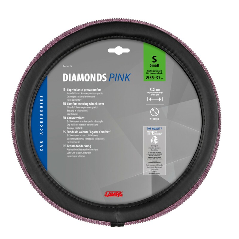 ΚΑΛΥΜΜΑ ΤΙΜΟΝΙΟΥ DIAMONDS PINK (S) 35/37cm ΣΥΝΘΕΤΙΚΟ ΔΕΡΜΑ SKEENTEX ΜΑΥΡΟ/POZ LAMPA - 1 ΤΕΜ. - Lampa - L3317.2 ΚΑΛΥΜΜΑ ΤΙΜΟΝΙΟΥ DIAMONDS PINK (S) 35/37cm ΣΥΝΘΕΤΙΚΟ ΔΕΡΜΑ SKEENTEX ΜΑΥΡΟ/POZ LAMPA - 1 ΤΕΜ. - Lampa - L3317.2