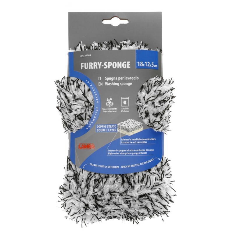 ΣΦΟΥΓΓΑΡΙ ΠΛΥΣΙΜΑΤΟΣ ΜΕ ΜΙΚΡΟΙΝΕΣ FURRY-SPONGE 18x12x5cm LAMPA -1 ΤΕΜ. - Lampa - L3720.8 ΣΦΟΥΓΓΑΡΙ ΠΛΥΣΙΜΑΤΟΣ ΜΕ ΜΙΚΡΟΙΝΕΣ FURRY-SPONGE 18x12x5cm LAMPA -1 ΤΕΜ. - Lampa - L3720.8