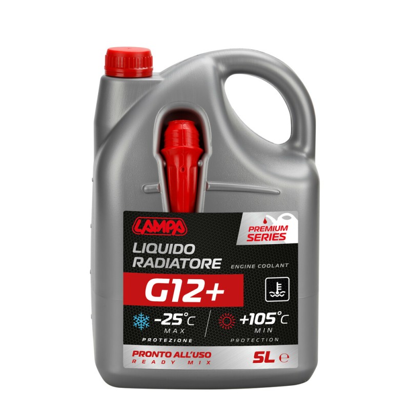 ΑΝΤΙΨΥΚΤΙΚΟ/ΠΑΡΑΦΛΟΥ PREMIUM SERIES G12+ ΚΟΚΚΙΝΟ -25°C>+105°C 5L - 1 ΤΕΜ. - Lampa - L3797.3 ΑΝΤΙΨΥΚΤΙΚΟ/ΠΑΡΑΦΛΟΥ PREMIUM SERIES G12+ ΚΟΚΚΙΝΟ -25°C>+105°C 5L - 1 ΤΕΜ. - Lampa - L3797.3