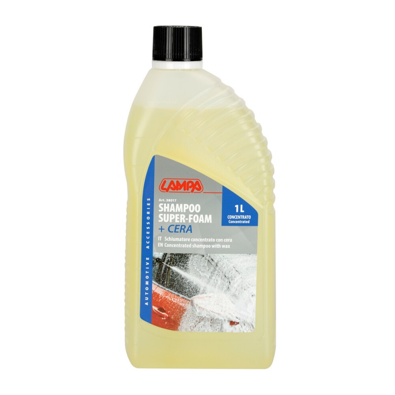 ΣΑΜΠΟΥΑΝ ΜΕ ΚΕΡΙ SUPER FOAM ΣΥΜΠΥΚΝΩΜΕΝΟ 1000ml LAMPA - 1 ΤΕΜ. - Lampa - L3801.7
