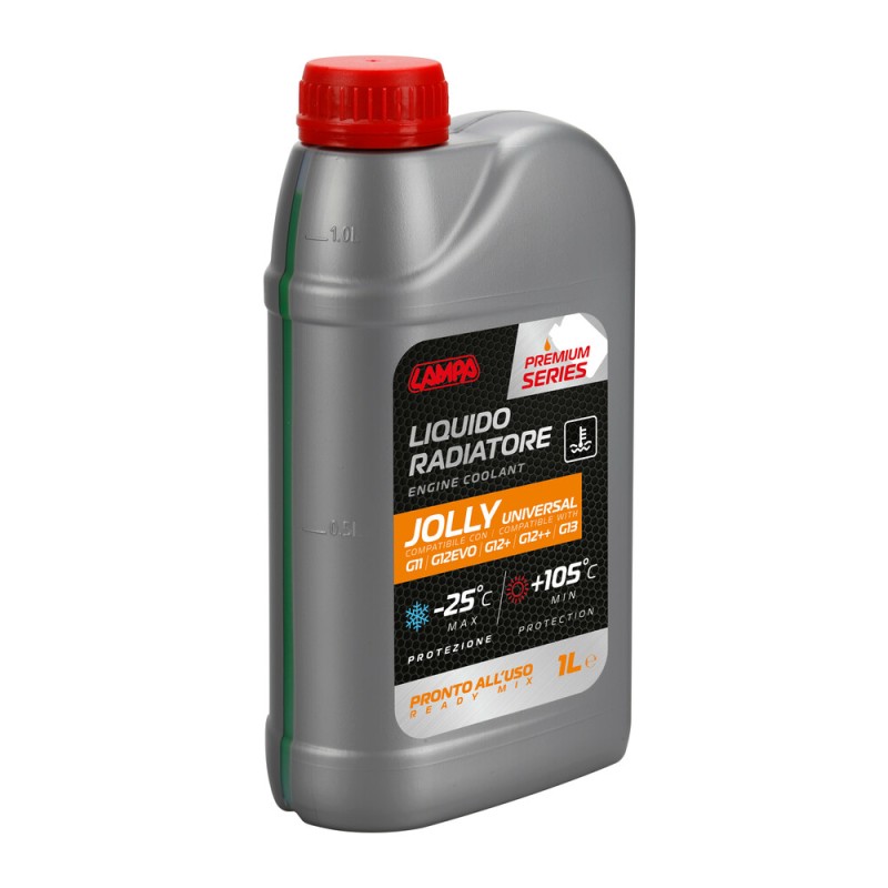 ΑΝΤΙΨΥΚΤΙΚΟ/ΠΑΡΑΦΛΟΥ PREMIUM SERIES JOLLY UNIVERSAL G11/G12EVO/G12+/G12++/G13 -25°C>+105°C 1L- 1 ΤΕΜ. - Lampa - L3804.3 ΑΝΤΙΨΥΚΤΙΚΟ/ΠΑΡΑΦΛΟΥ PREMIUM SERIES JOLLY UNIVERSAL G11/G12EVO/G12+/G12++/G13 -25°C>+105°C 1L- 1 ΤΕΜ. - Lampa - L3804.3