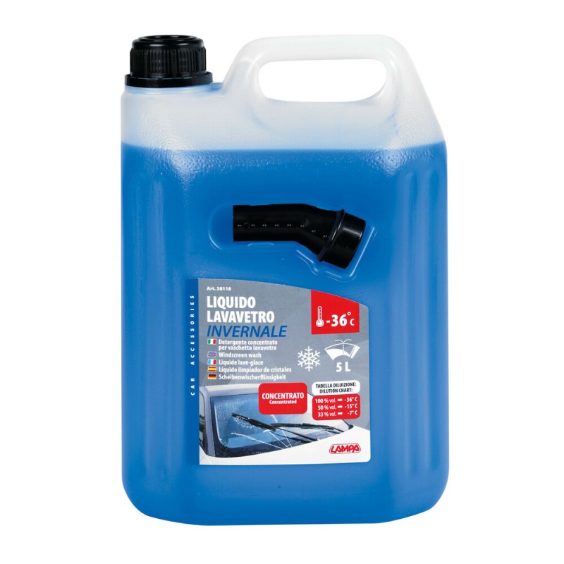 ΥΓΡΟ ΥΑΛΟΚΑΘΑΡΙΣΤΗΡΩΝ SCREEN WASH -36°C (5000 ml) ΣΥΜΠΥΚΝΩΜΕΝΟ LAMPA - 1ΤΕΜ. - Lampa - L3811.8 ΥΓΡΟ ΥΑΛΟΚΑΘΑΡΙΣΤΗΡΩΝ SCREEN WASH -36°C (5000 ml) ΣΥΜΠΥΚΝΩΜΕΝΟ LAMPA - 1ΤΕΜ. - Lampa - L3811.8