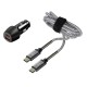 ΦΟΡΤΙΣΤΗΣ ΑΝΑΠΤΗΡΑ ΜΕ 2 USB ΚΑΙ ΚΑΛΩΔΙΟ ΦΟΡΤΙΣΗΣΚΑΙΣΥΓΧΡΟΝΙΣΜΟΥ 100cm TYPE-C KIT PRO 18W 12/24V - Lampa - L3871.5/T ΦΟΡΤΙΣΤΗΣ ΑΝΑΠΤΗΡΑ ΜΕ 2 USB ΚΑΙ ΚΑΛΩΔΙΟ ΦΟΡΤΙΣΗΣΚΑΙΣΥΓΧΡΟΝΙΣΜΟΥ 100cm TYPE-C KIT PRO 18W 12/24V - Lampa - L3871.5/T