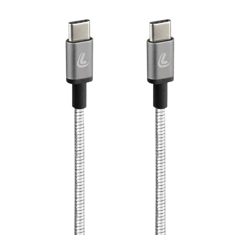 ΚΑΛΩΔΙΟ ΦΟΡΤΙΣΗΣ/ΜΕΤΑΦΟΡΑΣ ΔΕΔΟΜΕΝΩΝ USB TYPE C>USB TYPE C IRON 2.0 3000mA/60W ΑΣΗΜΙ 100cm LAMPA - 1 ΤΕΜ. - Lampa - L3873.4/T ΚΑΛΩΔΙΟ ΦΟΡΤΙΣΗΣ/ΜΕΤΑΦΟΡΑΣ ΔΕΔΟΜΕΝΩΝ USB TYPE C>USB TYPE C IRON 2.0 3000mA/60W ΑΣΗΜΙ 100cm LAMPA - 1 ΤΕΜ. - Lampa - L3873.4/T