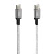 ΚΑΛΩΔΙΟ ΦΟΡΤΙΣΗΣ/ΜΕΤΑΦΟΡΑΣ ΔΕΔΟΜΕΝΩΝ USB TYPE C>USB TYPE C IRON 2.0 3000mA/60W ΑΣΗΜΙ 100cm LAMPA - 1 ΤΕΜ. - Lampa - L3873.4/T ΚΑΛΩΔΙΟ ΦΟΡΤΙΣΗΣ/ΜΕΤΑΦΟΡΑΣ ΔΕΔΟΜΕΝΩΝ USB TYPE C>USB TYPE C IRON 2.0 3000mA/60W ΑΣΗΜΙ 100cm LAMPA - 1 ΤΕΜ. - Lampa - L3873.4/T