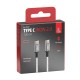 ΚΑΛΩΔΙΟ ΦΟΡΤΙΣΗΣ/ΜΕΤΑΦΟΡΑΣ ΔΕΔΟΜΕΝΩΝ USB TYPE C>USB TYPE C IRON 2.0 3000mA/60W ΑΣΗΜΙ 100cm LAMPA - 1 ΤΕΜ. - Lampa - L3873.4/T ΚΑΛΩΔΙΟ ΦΟΡΤΙΣΗΣ/ΜΕΤΑΦΟΡΑΣ ΔΕΔΟΜΕΝΩΝ USB TYPE C>USB TYPE C IRON 2.0 3000mA/60W ΑΣΗΜΙ 100cm LAMPA - 1 ΤΕΜ. - Lampa - L3873.4/T