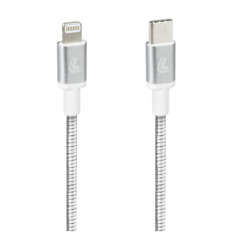 ΚΑΛΩΔΙΟ ΦΟΡΤΙΣΗΣ/ΜΕΤΑΦΟΡΑΣ ΔΕΔΟΜΕΝΩΝ USB TYPE C>APPLE 8 PIN IRON 2.0 3000mA/30W ΑΣΗΜΙ 100cm LAMPA - 1 ΤΕΜ. - Lampa - L3873.5/T ΚΑΛΩΔΙΟ ΦΟΡΤΙΣΗΣ/ΜΕΤΑΦΟΡΑΣ ΔΕΔΟΜΕΝΩΝ USB TYPE C>APPLE 8 PIN IRON 2.0 3000mA/30W ΑΣΗΜΙ 100cm LAMPA - 1 ΤΕΜ. - Lampa - L3873.5/T