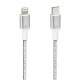 ΚΑΛΩΔΙΟ ΦΟΡΤΙΣΗΣ/ΜΕΤΑΦΟΡΑΣ ΔΕΔΟΜΕΝΩΝ USB TYPE C>APPLE 8 PIN IRON 2.0 3000mA/30W ΑΣΗΜΙ 100cm LAMPA - 1 ΤΕΜ. - Lampa - L3873.5/T ΚΑΛΩΔΙΟ ΦΟΡΤΙΣΗΣ/ΜΕΤΑΦΟΡΑΣ ΔΕΔΟΜΕΝΩΝ USB TYPE C>APPLE 8 PIN IRON 2.0 3000mA/30W ΑΣΗΜΙ 100cm LAMPA - 1 ΤΕΜ. - Lampa - L3873.5/T