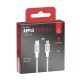 ΚΑΛΩΔΙΟ ΦΟΡΤΙΣΗΣ/ΜΕΤΑΦΟΡΑΣ ΔΕΔΟΜΕΝΩΝ USB TYPE C>APPLE 8 PIN IRON 2.0 3000mA/30W ΑΣΗΜΙ 100cm LAMPA - 1 ΤΕΜ. - Lampa - L3873.5/T ΚΑΛΩΔΙΟ ΦΟΡΤΙΣΗΣ/ΜΕΤΑΦΟΡΑΣ ΔΕΔΟΜΕΝΩΝ USB TYPE C>APPLE 8 PIN IRON 2.0 3000mA/30W ΑΣΗΜΙ 100cm LAMPA - 1 ΤΕΜ. - Lampa - L3873.5/T