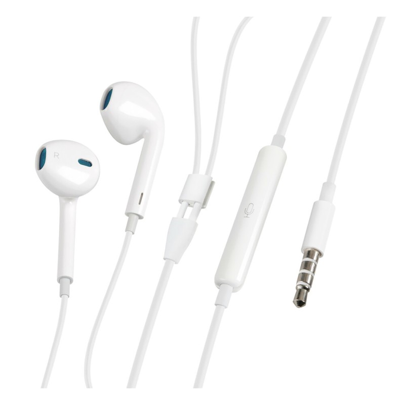 ΑΚΟΥΣΤΙΚΑ ΜΕ ΜΙΚΡΟΦΩΝΟ STEREO JACK 3.5mm 120cm ESSENTIALS LAMPA - 1 ΤΕΜ. - Lampa - L3881.8/T