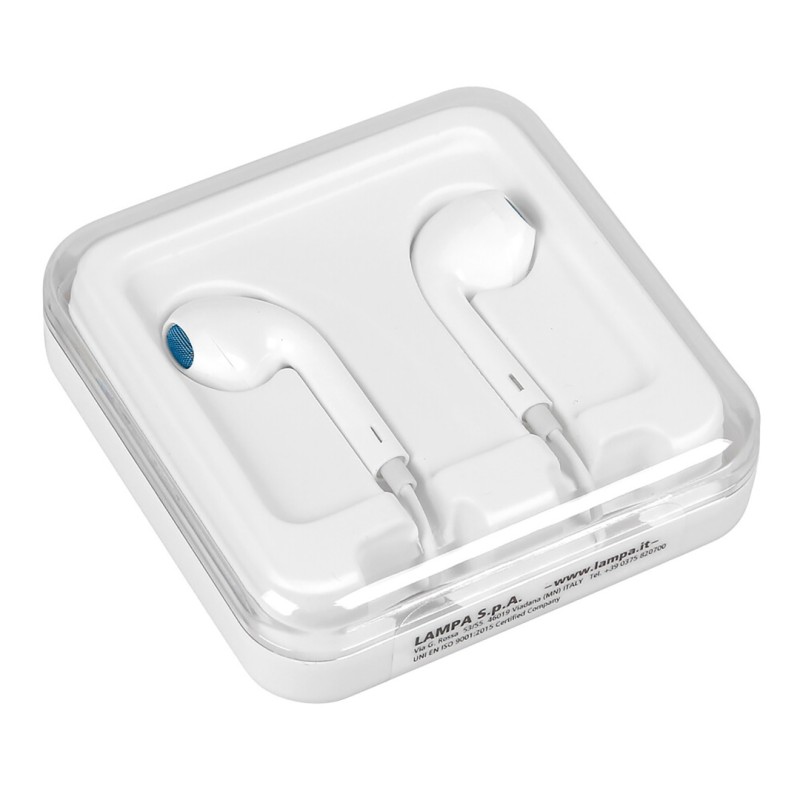 ΑΚΟΥΣΤΙΚΑ ΜΕ ΜΙΚΡΟΦΩΝΟ STEREO JACK 3.5mm 120cm ESSENTIALS LAMPA - 1 ΤΕΜ. - Lampa - L3881.8/T