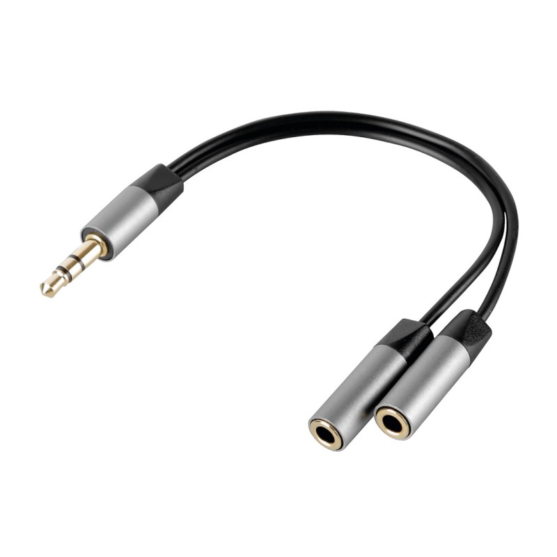 ΚΑΛΩΔΙΟ ΗΧΟΥ JACK 3,5mm 10cm ΑΠΟ ΜΟΝΟ ΑΡΣΕΝΙΚΟ ΣΕ ΔΙΠΛΟ ΘΗΛΥΚΟ AUX SPLITTER SILVER LINE - Lampa - L3882.9/T ΚΑΛΩΔΙΟ ΗΧΟΥ JACK 3,5mm 10cm ΑΠΟ ΜΟΝΟ ΑΡΣΕΝΙΚΟ ΣΕ ΔΙΠΛΟ ΘΗΛΥΚΟ AUX SPLITTER SILVER LINE - Lampa - L3882.9/T