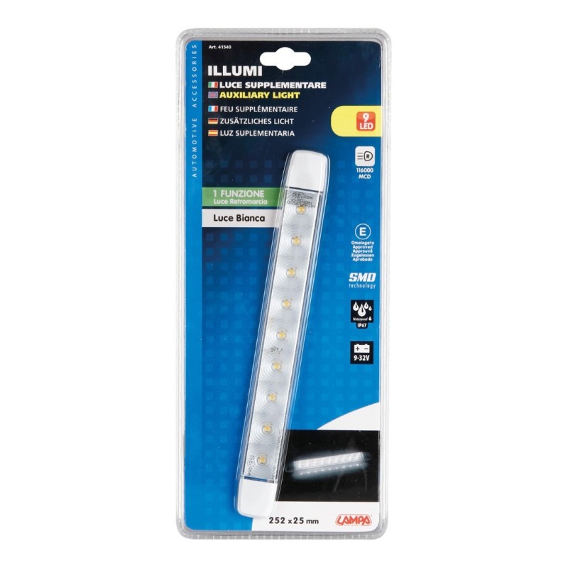 ΦΩΣ ΟΓΚΟΥ 9/32V ILLUMI ΜΕ 9 SMD LED 1 ΧΡΗΣΗΣ ΟΠΙΣΘΕΝ (ΛΕΥΚΟ/ΑΔΙΑΒΡΟΧΟ) - 1 ΤΕΜ. - Lampa - L4154.0 ΦΩΣ ΟΓΚΟΥ 9/32V ILLUMI ΜΕ 9 SMD LED 1 ΧΡΗΣΗΣ ΟΠΙΣΘΕΝ (ΛΕΥΚΟ/ΑΔΙΑΒΡΟΧΟ) - 1 ΤΕΜ. - Lampa - L4154.0