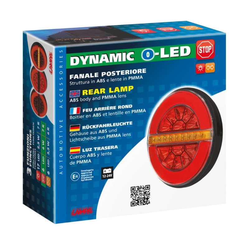 ΦΩΣ ΠΙΣΩ ΔΕΞΙ 12/24V DYNAMIC-O 140 mm ΜΕ 29 LED 3 ΧΡΗΣΕΙΣ ΘΕΣΕΩΣ/ΦΛΑΣ/STOP (ΚΟΚΚΙΝΟ/ΠΟΡΤΟΚΑΛΙ) - 1 ΤΕΜ. - Lampa - L4154.5 ΦΩΣ ΠΙΣΩ ΔΕΞΙ 12/24V DYNAMIC-O 140 mm ΜΕ 29 LED 3 ΧΡΗΣΕΙΣ ΘΕΣΕΩΣ/ΦΛΑΣ/STOP (ΚΟΚΚΙΝΟ/ΠΟΡΤΟΚΑΛΙ) - 1 ΤΕΜ. - Lampa - L4154.5