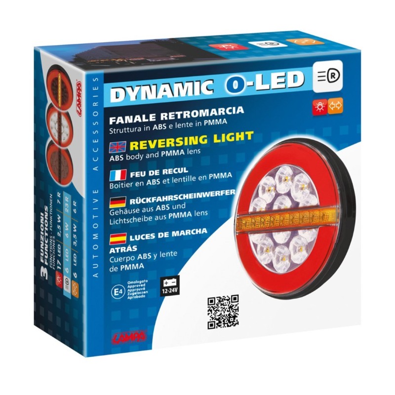 ΦΩΣ ΠΙΣΩ ΑΡΙΣΤΕΡΟ 12/24V DYNAMIC-O 140 mm ΜΕ 29 LED 3 ΧΡΗΣΕΙΣ ΘΕΣΕΩΣ/ΦΛΑΣ/STOP (ΚΟΚΚΙΝΟ/ΠΟΡΤΟΚΑΛΙ/ΛΕΥΚΟ) - 1 ΤΕΜ. - Lampa - L4154.8 ΦΩΣ ΠΙΣΩ ΑΡΙΣΤΕΡΟ 12/24V DYNAMIC-O 140 mm ΜΕ 29 LED 3 ΧΡΗΣΕΙΣ ΘΕΣΕΩΣ/ΦΛΑΣ/STOP (ΚΟΚΚΙΝΟ/ΠΟΡΤΟΚΑΛΙ/ΛΕΥΚΟ) - 1 ΤΕΜ. - Lampa - L4154.8