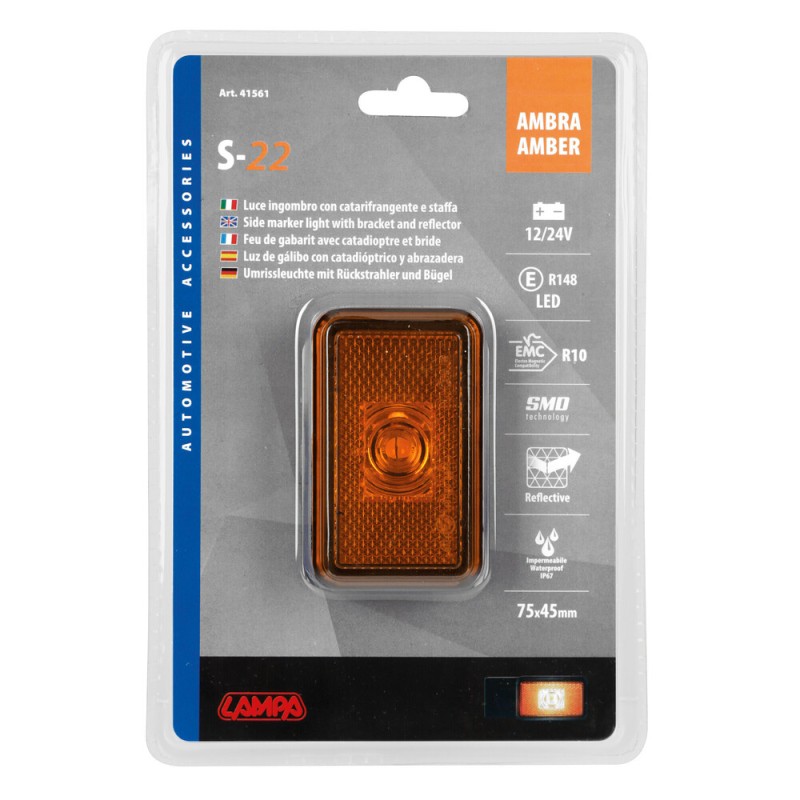 ΦΩΣ ΟΓΚΟΥ 12/24V 1LED ΜΕ ΒΑΣΗ ΚΑΙ ΑΝΑΚΛΑΣΤΗΡΑ ΠΟΡΤΟΚΑΛΙ LAMPA - 1 TEM. - Lampa - L4156.1 ΦΩΣ ΟΓΚΟΥ 12/24V 1LED ΜΕ ΒΑΣΗ ΚΑΙ ΑΝΑΚΛΑΣΤΗΡΑ ΠΟΡΤΟΚΑΛΙ LAMPA - 1 TEM. - Lampa - L4156.1