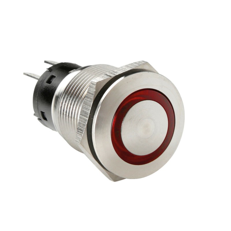 ΔΙΑΚΟΠΤΗΣ ΜΠΟΥΤΟΝ (BUTTON) 12/24V 5Amax 5PIN IP65 ON/OFF ME LED ΚΟΚΚΙΝΟ ΑΝΟΞΕΙΔΩΤΟ ΑΤΣΑΛΙ LAMPA - 1 TEM. - Lampa - L4557.4 ΔΙΑΚΟΠΤΗΣ ΜΠΟΥΤΟΝ (BUTTON) 12/24V 5Amax 5PIN IP65 ON/OFF ME LED ΚΟΚΚΙΝΟ ΑΝΟΞΕΙΔΩΤΟ ΑΤΣΑΛΙ LAMPA - 1 TEM. - Lampa - L4557.4