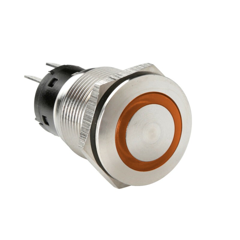 ΔΙΑΚΟΠΤΗΣ ΜΠΟΥΤΟΝ (BUTTON) 12/24V 5Amax 5PIN IP65 ON/OFF ME LED ΠΟΡΤΟΚΑΛΙ ΑΝΟΞΕΙΔΩΤΟ ΑΤΣΑΛΙ LAMPA - 1 TEM. - Lampa - L4557.7 ΔΙΑΚΟΠΤΗΣ ΜΠΟΥΤΟΝ (BUTTON) 12/24V 5Amax 5PIN IP65 ON/OFF ME LED ΠΟΡΤΟΚΑΛΙ ΑΝΟΞΕΙΔΩΤΟ ΑΤΣΑΛΙ LAMPA - 1 TEM. - Lampa - L4557.7