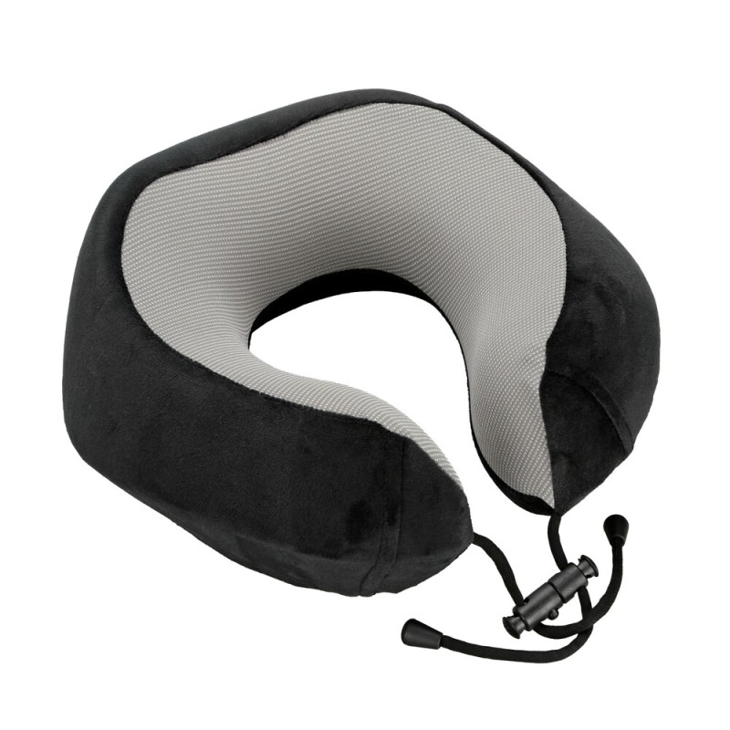 ΜΑΞΙΛΑΡΙ ΤΑΞΙΔΙΟΥ ΑΥΧΕΝΑ ΕΡΓΟΝΟΜΙΚΟ MEMORY FOAM ΜΑΥΡΟ/ΓΚΡΙ NECK-LUXE LAMPA - 1 ΤΕΜ. - Lampa - L5416.7