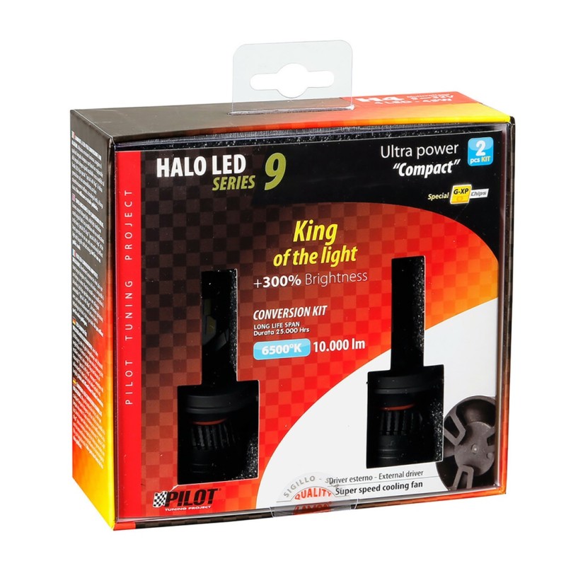 H4 ΛΑΜΠΑ 9-32V 6.500K 10.000lm 90W P43t HALO LED SERIE 9 COMPACT ULTRA POWER 4LED CREE LED KIT - 2 ΤΕΜ. - Lampa - L5776.3 H4 ΛΑΜΠΑ 9-32V 6.500K 10.000lm 90W P43t HALO LED SERIE 9 COMPACT ULTRA POWER 4LED CREE LED KIT - 2 ΤΕΜ. - Lampa - L5776.3
