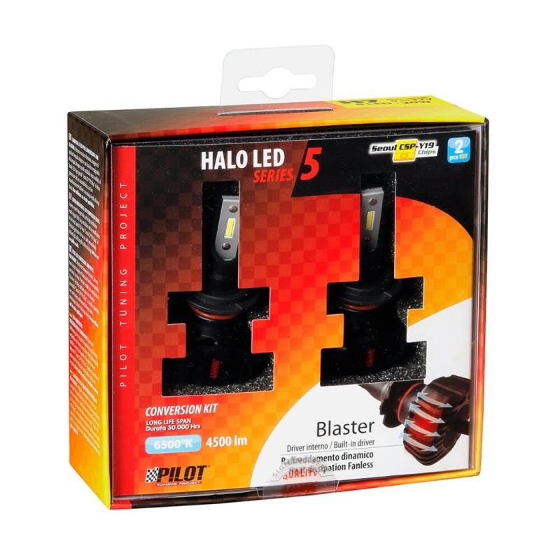H7 9-32V 6.500K 4.500lm 40W PX26d HALO LED SERIE 5 BLASTER 8LED SEOUL 2ΤΕΜ. LED KIT - Lampa - L5779.2